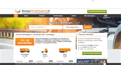 Desktop Screenshot of europa-vrachtwagens.nl